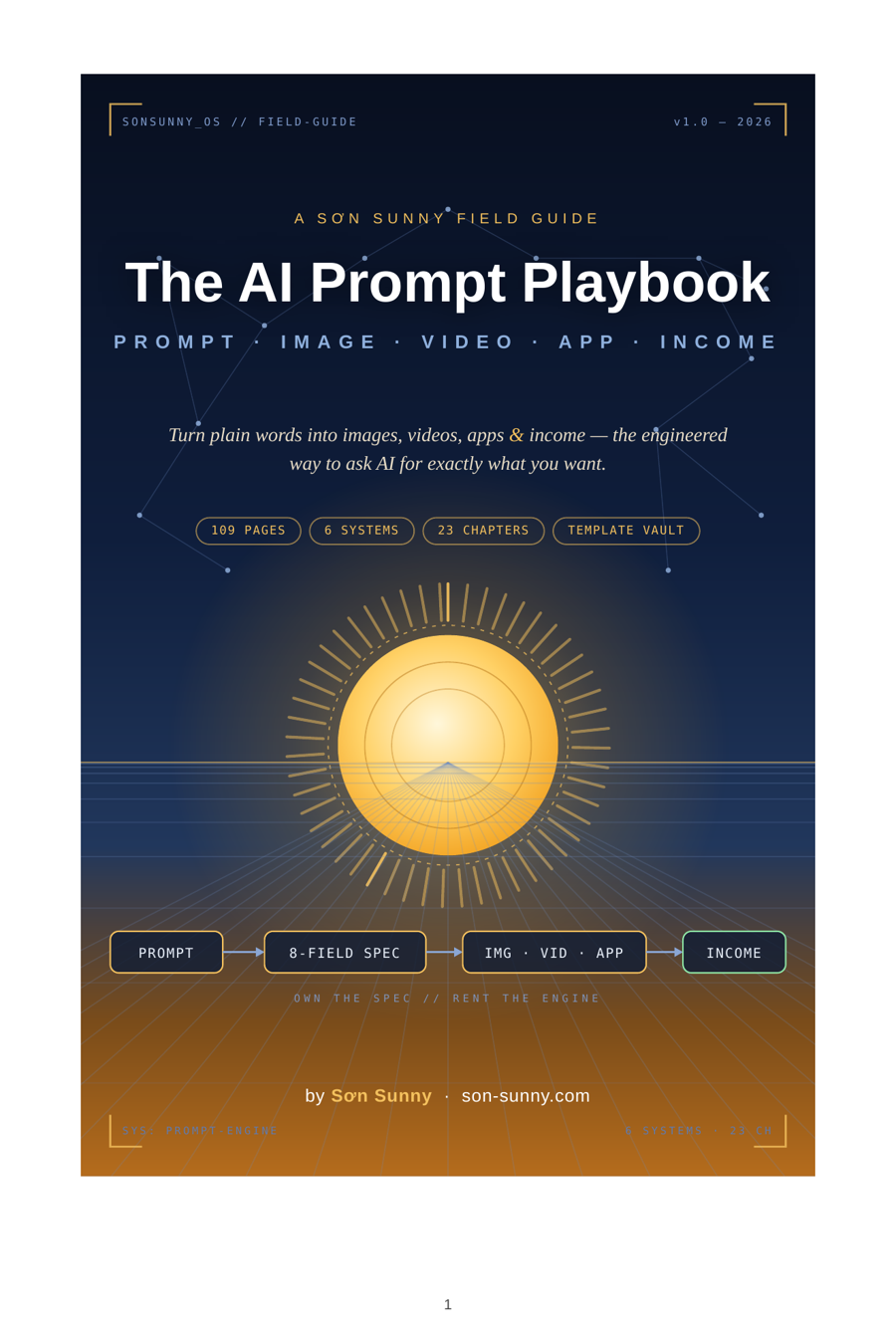 The AI Prompt Playbook cover