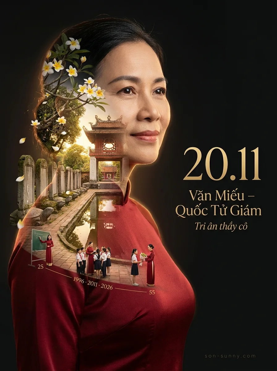 Exposure + timeline: Văn Miếu – Quốc Tử Giám (made with AI)